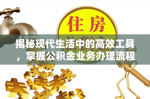 绥德揭秘现代生活中的高效工具，掌握公积金业务办理流程的艺术