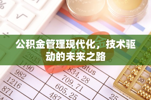 绥德公积金管理现代化，技术驱动的未来之路