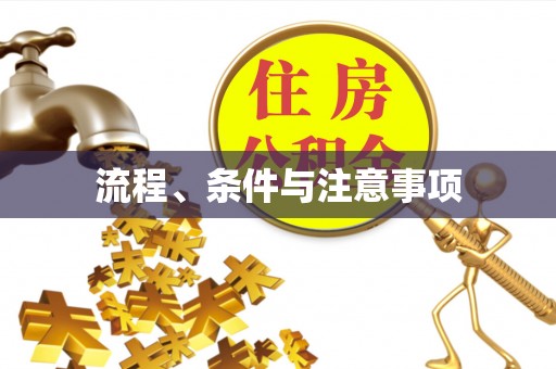 绥德流程、条件与注意事项